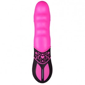 Розовый мини-вибратор PURRFECT SILICONE 10FUNCTION VIBE PINK